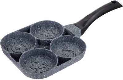 AGNESS 932-006 СМАЙЛ с мрамор. а/пригарным покр. ?18,5см, h2,5см