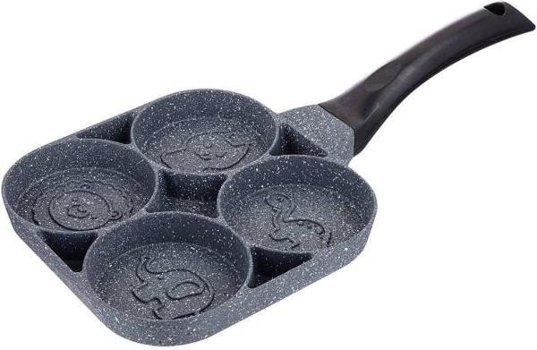 AGNESS 932-006 СМАЙЛ с мрамор. а/пригарным покр. ?18,5см, h2,5см