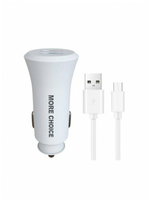 MORE CHOICE AC23m АЗУ 2USB 2.4A для micro USB Black