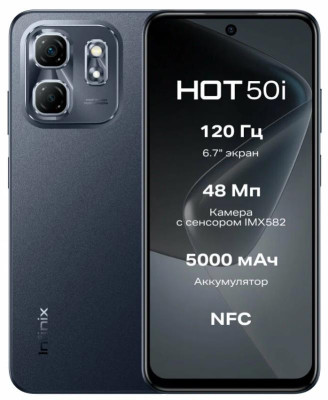 INFINIX Hot 50i X6531B 6/128Gb Black