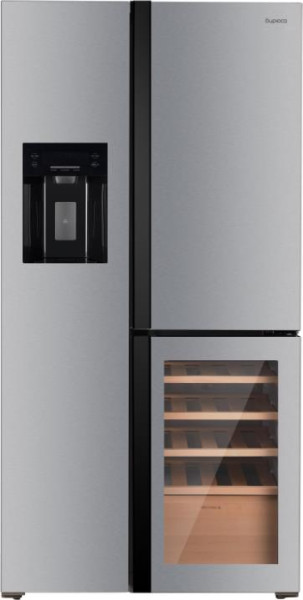 БИРЮСА TD 530 SG 529л текстурированное серебряное стекло
