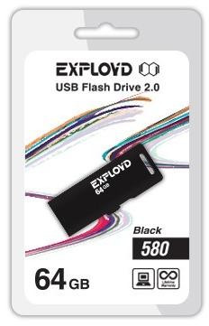 EXPLOYD 64GB-580-черный